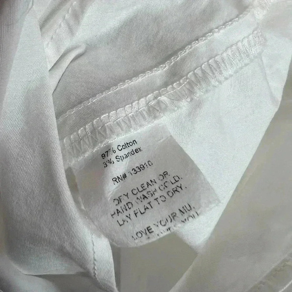 Show me your mumu Claire Mini White Dress Size Large - Picture 6 of 6